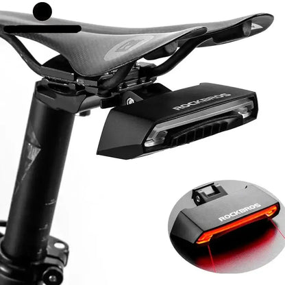 Wireless LED Bicycle Seatpost Tail Light with Remote Contro