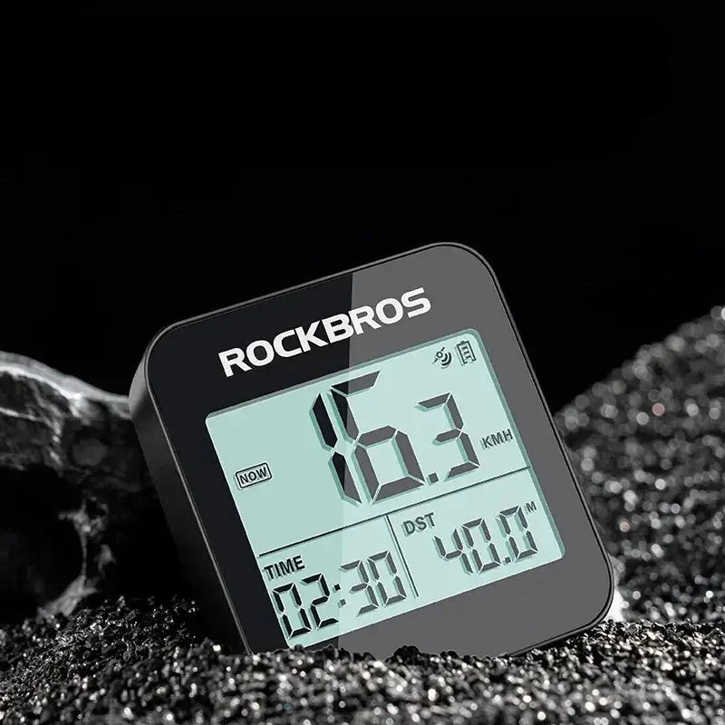 GPS Bicycle Computer, Waterproof Digital Speedometer & Odometer