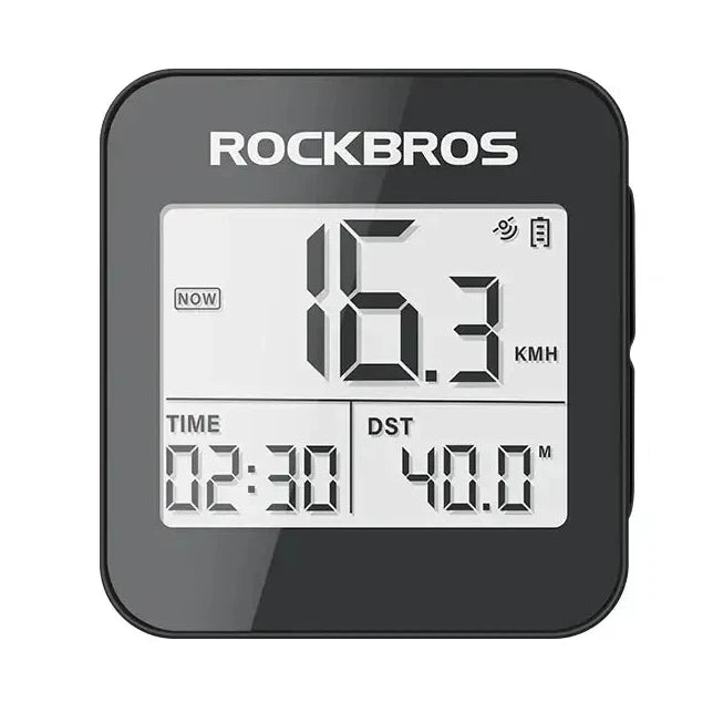 GPS Bicycle Computer, Waterproof Digital Speedometer & Odometer