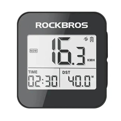 GPS Bicycle Computer, Waterproof Digital Speedometer & Odometer