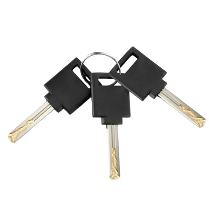 Silicone U-Shaped Anti-Theft Lock for Bicycle, Motorcycle & E-Bikes