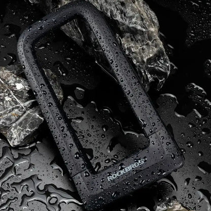 Silicone U-Shaped Anti-Theft Lock for Bicycle, Motorcycle & E-Bikes