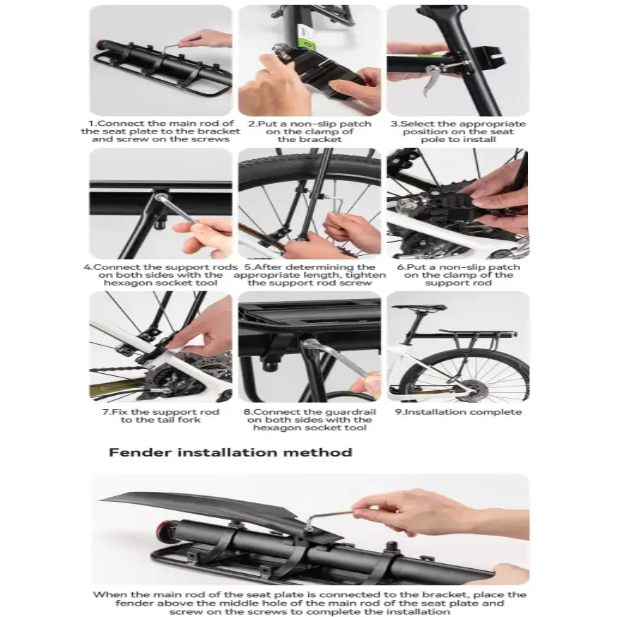 Aluminum Alloy MTB Bicycle Rear Rack