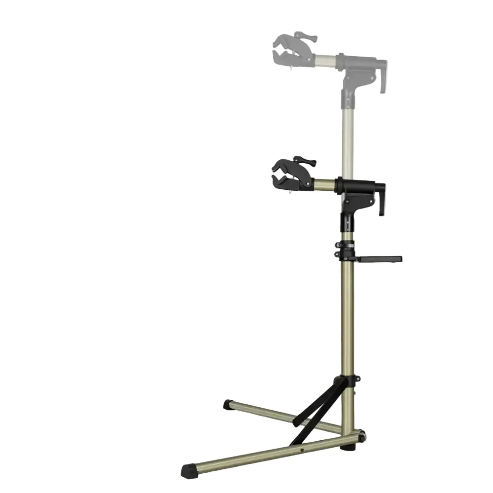 Adjustable Foldable Bicycle Repair Stand with Tool Tray