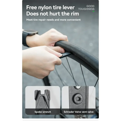 Multifunctional Bicycle Ratchet Wrench Set