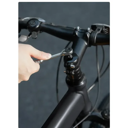 Multifunctional Bicycle Ratchet Wrench Set