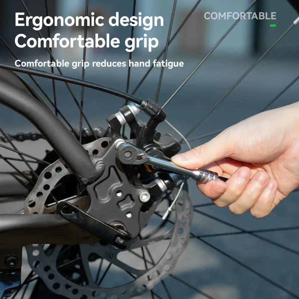 Multifunctional Bicycle Ratchet Wrench Set