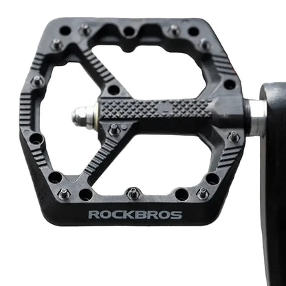 Ultralight Nylon MTB Bike Pedals, Sealed Bearings, Wide Non-Slip Platform