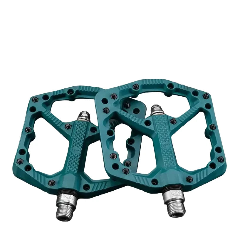 Ultralight Nylon MTB Bike Pedals, Sealed Bearings, Wide Non-Slip Platform