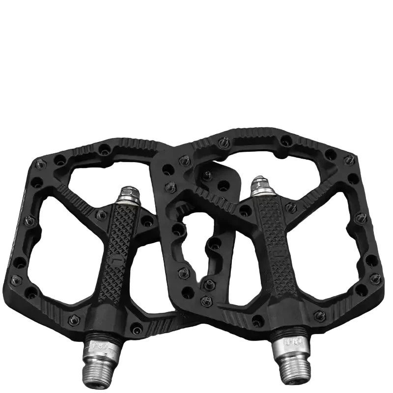 Ultralight Nylon MTB Bike Pedals, Sealed Bearings, Wide Non-Slip Platform