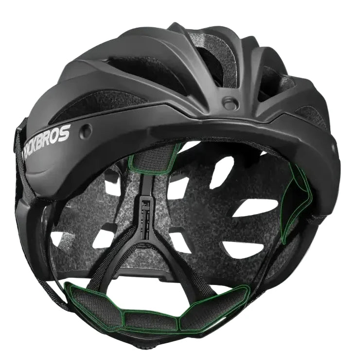 Adjustable Cycling Helmet 58–62cm with Integrated Magnetic Goggles