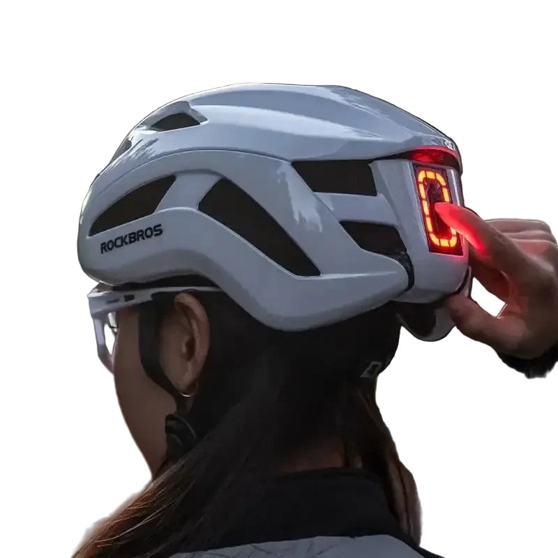Cycling Helmet with Rechargeable Type-C LED Light