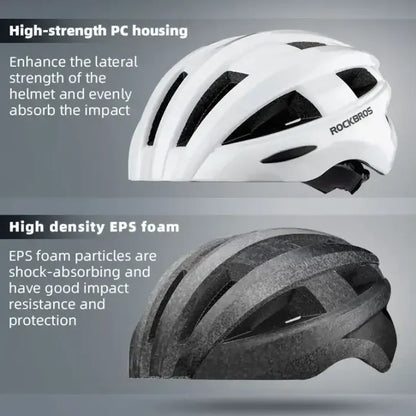 Cycling Helmet with USB Rechargeable Rear Light