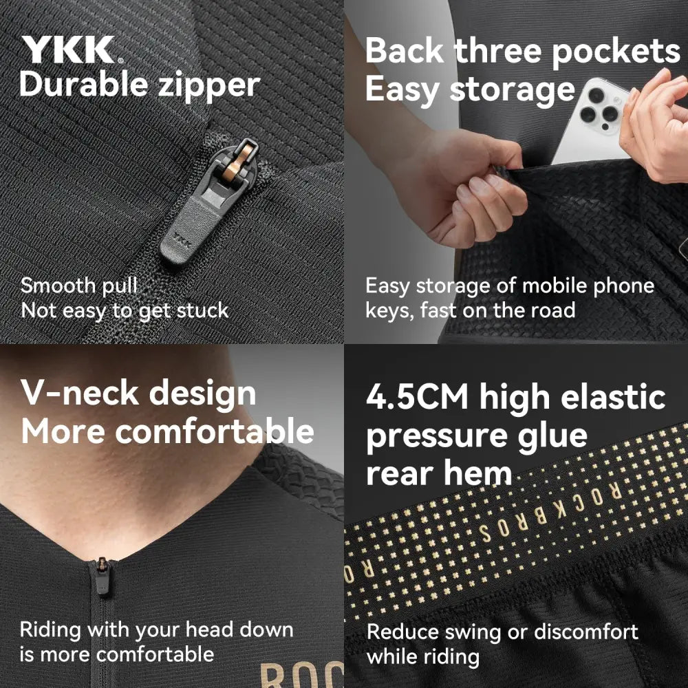 Short-Sleeve Cycling Jersey