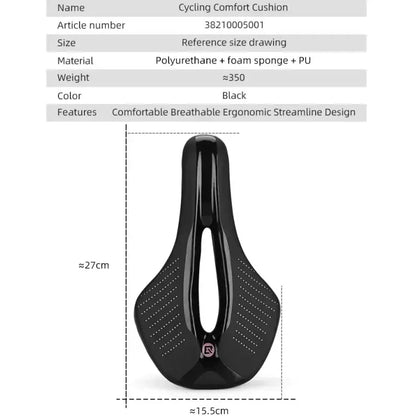 PU Leather Bicycle Saddle