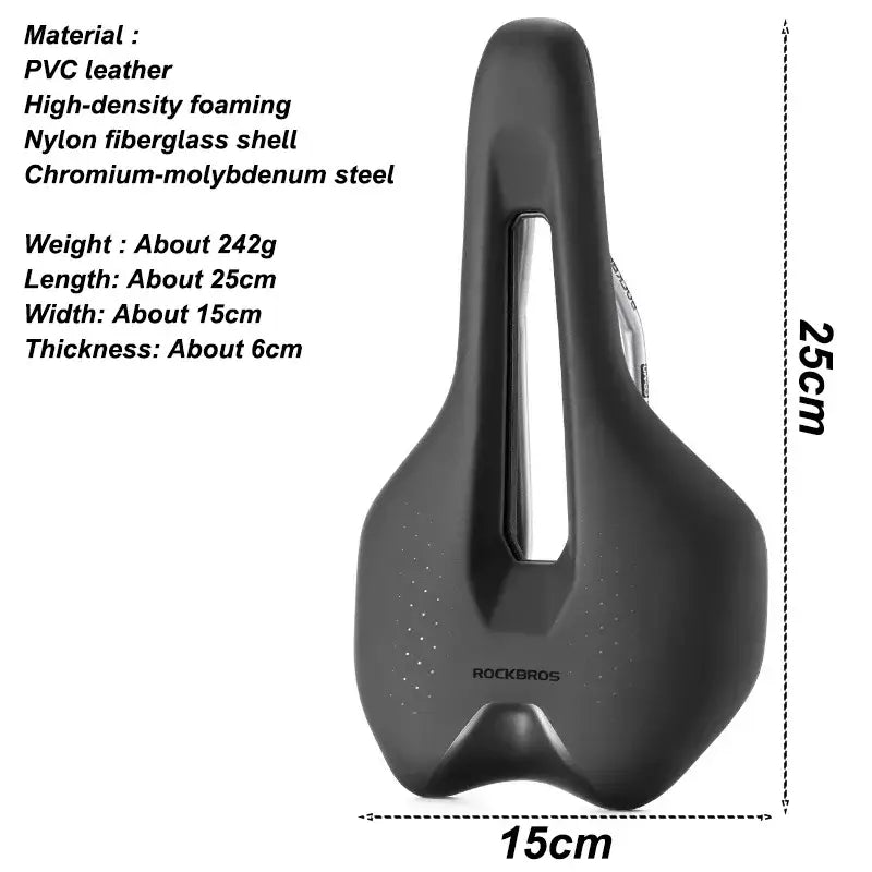 PU Leather Bicycle Saddle