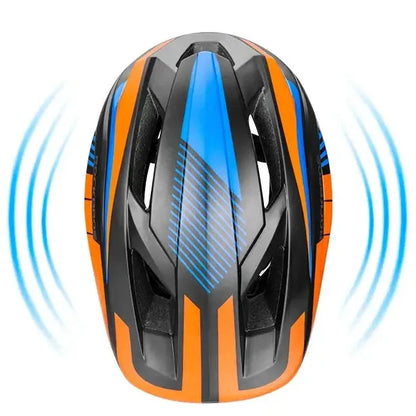 Kids Full-Face Downhill Bike Helmet, Anti-Sweat with 12 Ventilation Openings