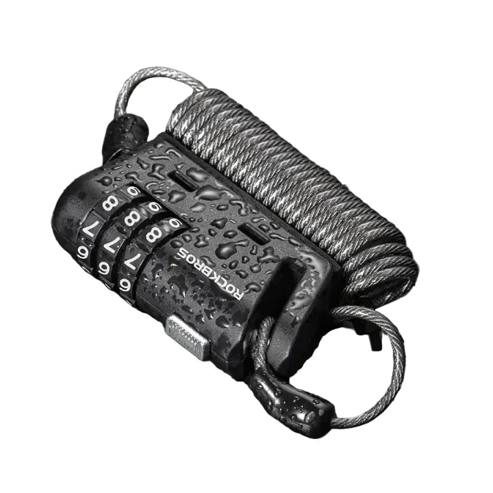 Rockbros Mini 3-Digit Combination Anti-Theft Lock for Bicycle
