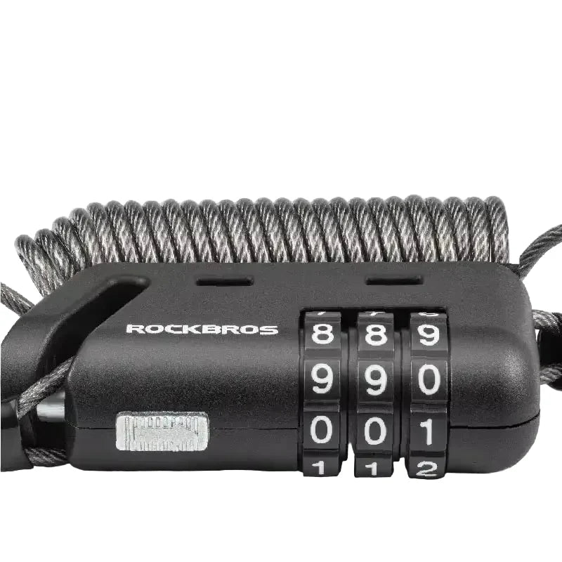 Rockbros Mini 3-Digit Combination Anti-Theft Lock for Bicycle