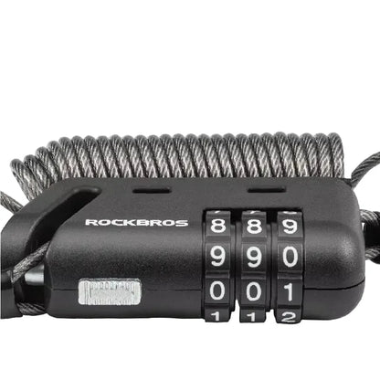 Rockbros Mini 3-Digit Combination Anti-Theft Lock for Bicycle