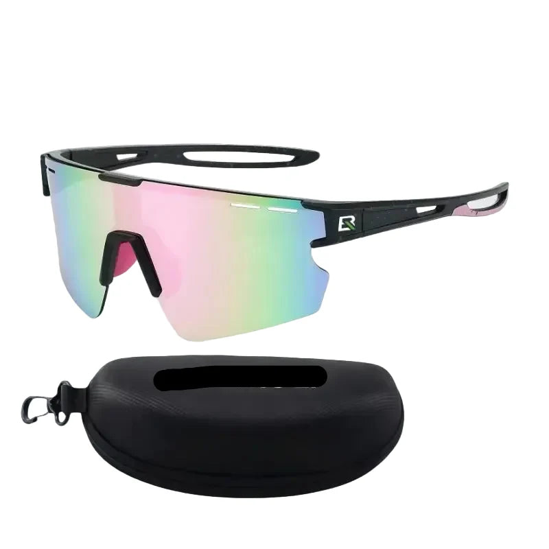 UV400 Cycling, Wide-Vision Sports Sunglasses