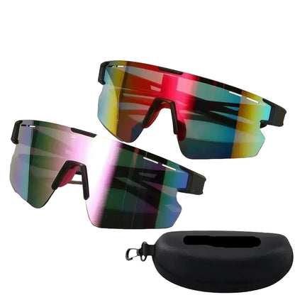 UV400 Cycling, Wide-Vision Sports Sunglasses