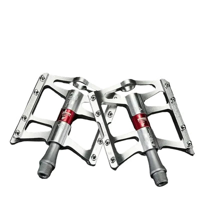 Rockbros Ultralight Aluminum Alloy MTB Pedals, 4-Bearing Flat Platform