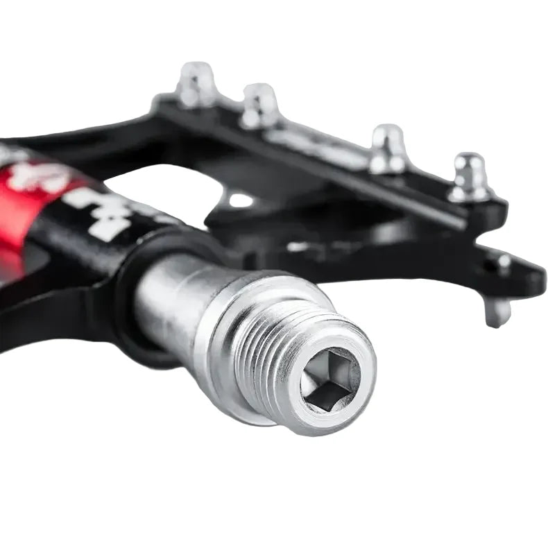 Rockbros Ultralight Aluminum Alloy MTB Pedals, 4-Bearing Flat Platform