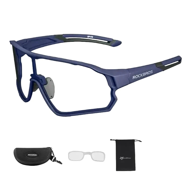 Photochromic Cycling Glasses UV400 Sports Sunglasses