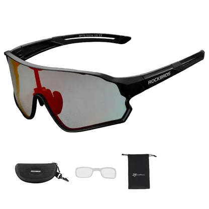 Photochromic Cycling Glasses UV400 Sports Sunglasses