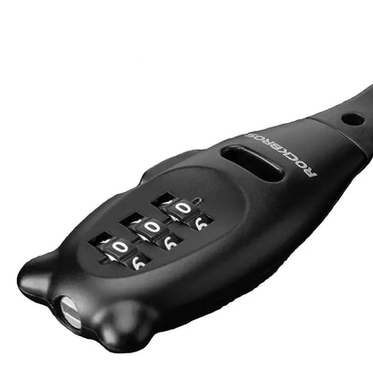 Rockbros Adjustable Zinc Alloy Cable Lock with Password