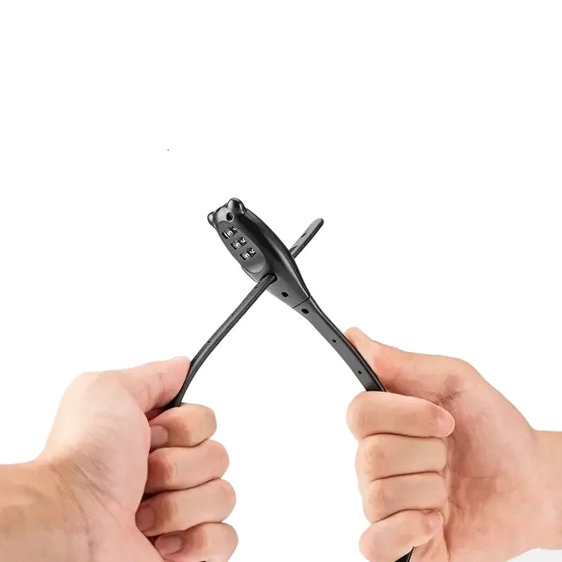 Rockbros Adjustable Zinc Alloy Cable Lock with Password