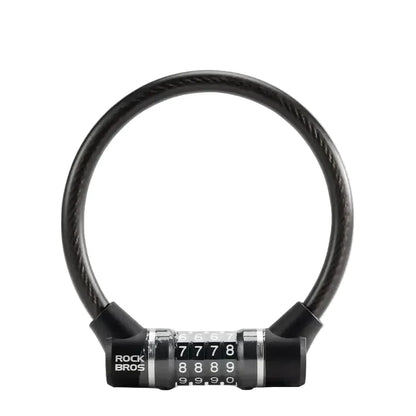 Rockbros 4-Digit Combination Steel Cable Bicycle Lock