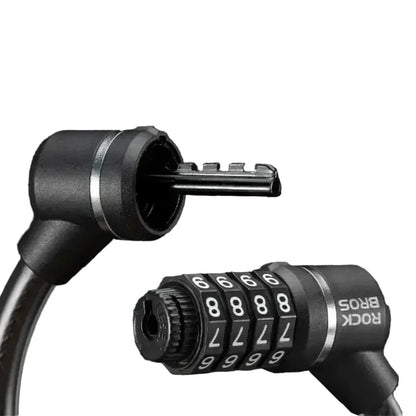 Rockbros 4-Digit Combination Steel Cable Bicycle Lock