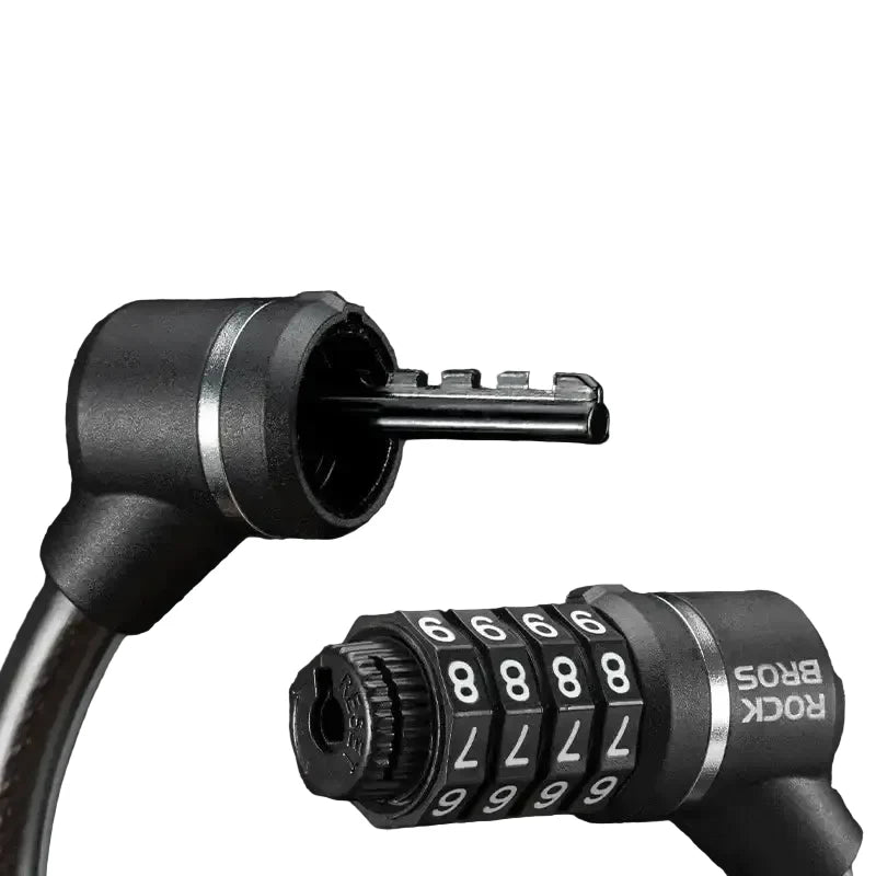 Rockbros 4-Digit Combination Steel Cable Bicycle Lock