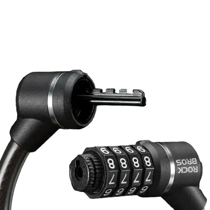 Rockbros 4-Digit Combination Steel Cable Bicycle Lock
