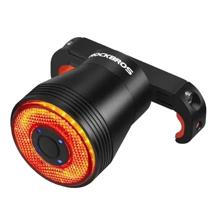 Smart Bicycle Rear Light with Auto Brake Sensing (IPX6 Waterproof)