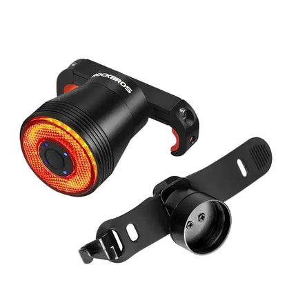 Smart Bicycle Rear Light with Auto Brake Sensing (IPX6 Waterproof)