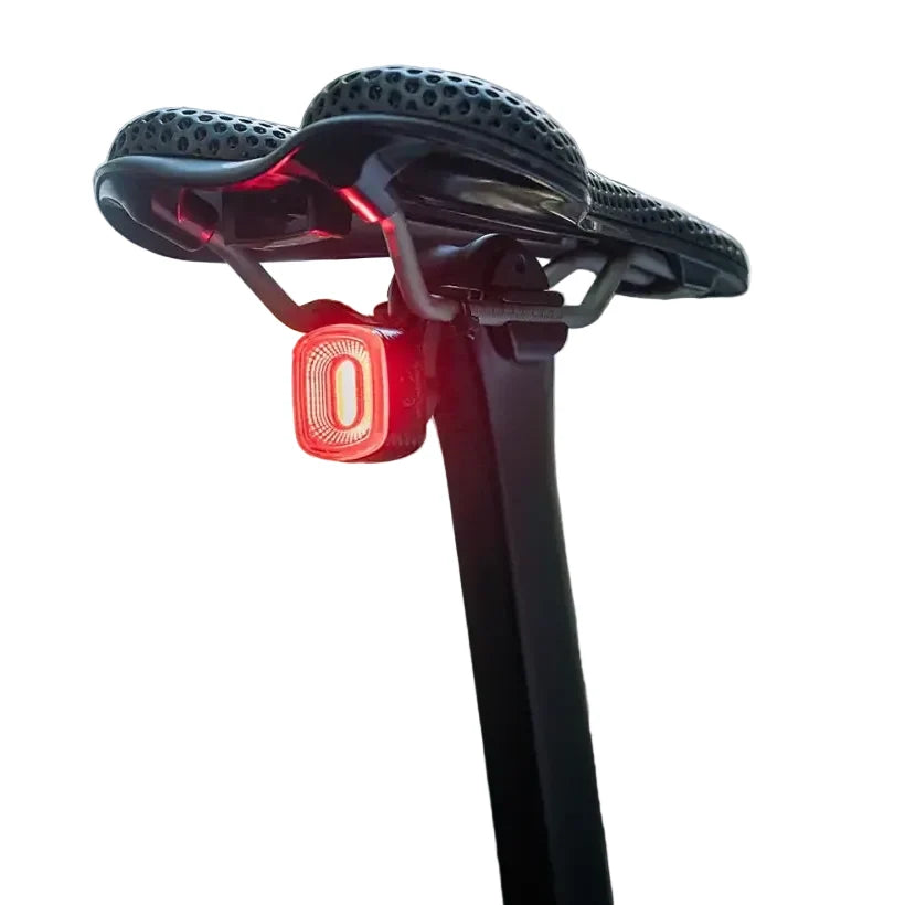 Smart Bicycle Rear Light with Auto Brake Sensing (IPX6 Waterproof)