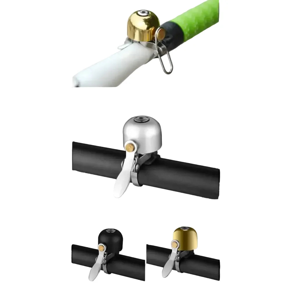 Steel & Copper Ultralight Clear-Sound Cycling Bell