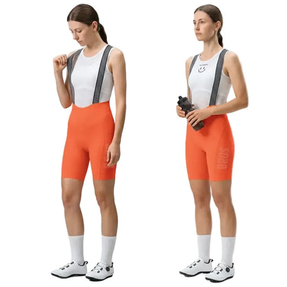 Women's Cycling Bib Shorts, High-Elastic Breathable 3D Padded Shorts (3 colous available)
