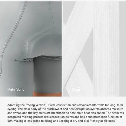 Women's Cycling Bib Shorts, High-Elastic Breathable 3D Padded Shorts (3 colous available)