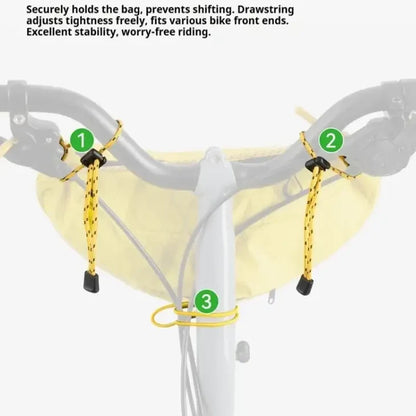 Bicycle Handlebar Banana Bag