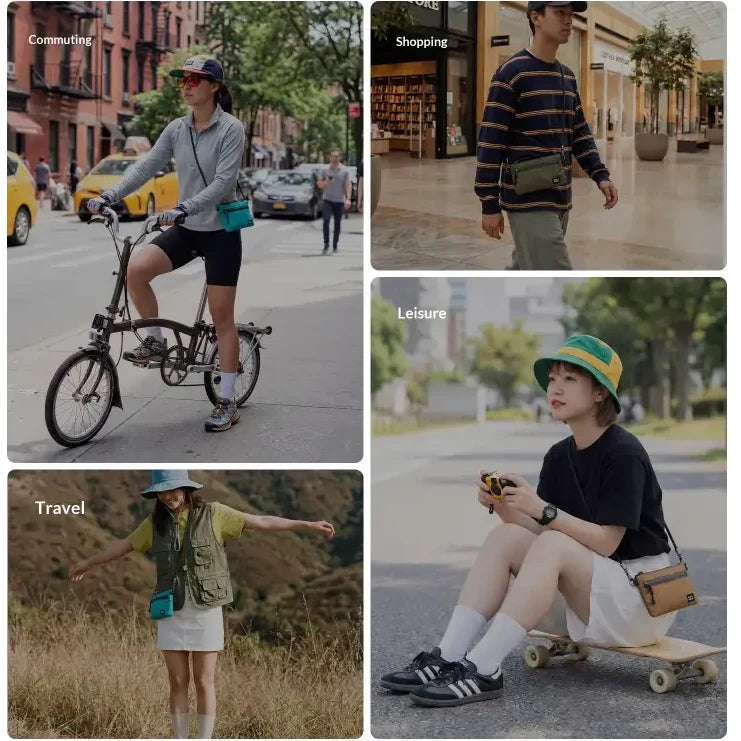 Mini Crossbody Cycling Pouch (different colours available)