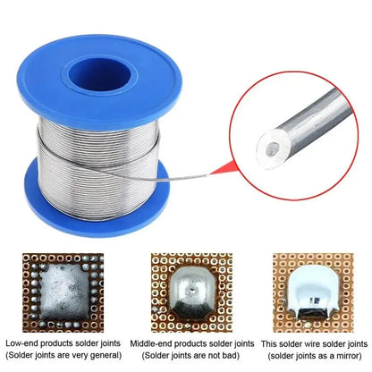 Rosin Core Low-Temperature Solder Wire (100–300g) (different sizes available)