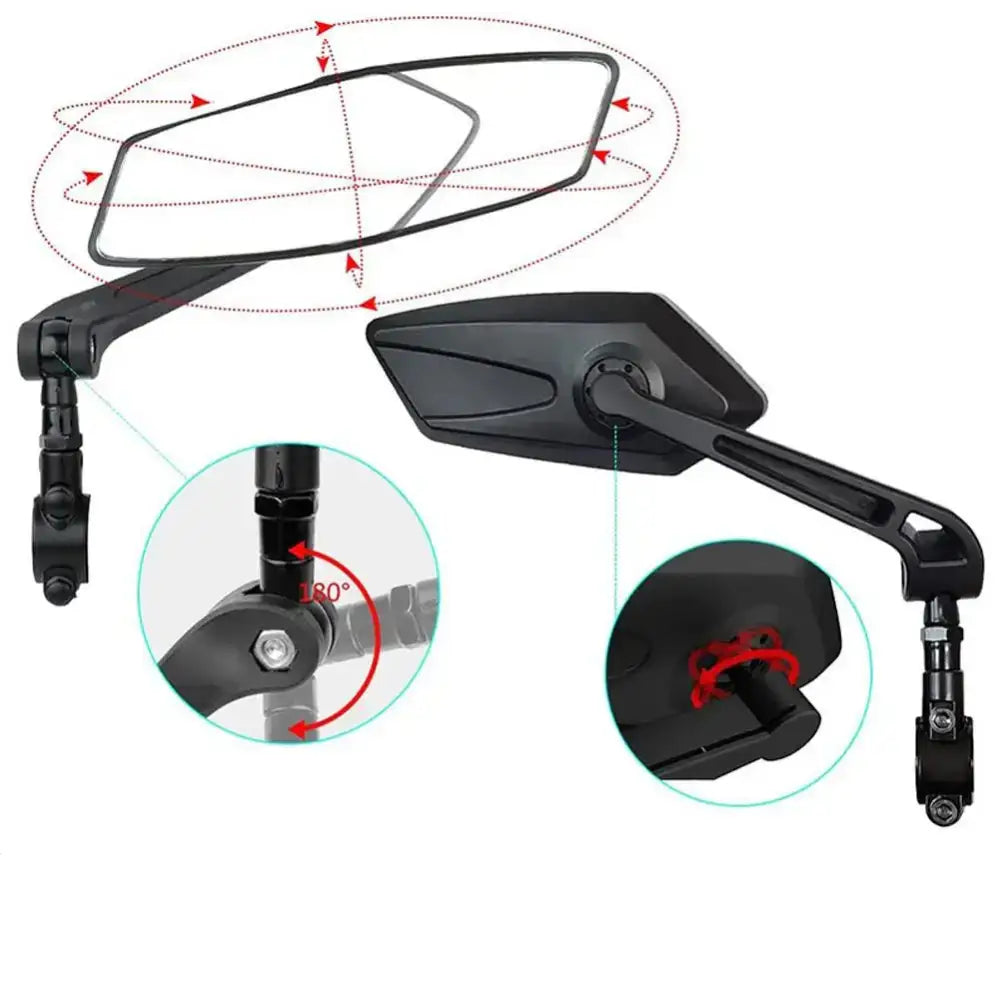 Rotatable Bicycle Handlebar Mirror
