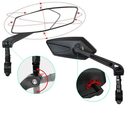 Rotatable Bicycle Handlebar Mirror