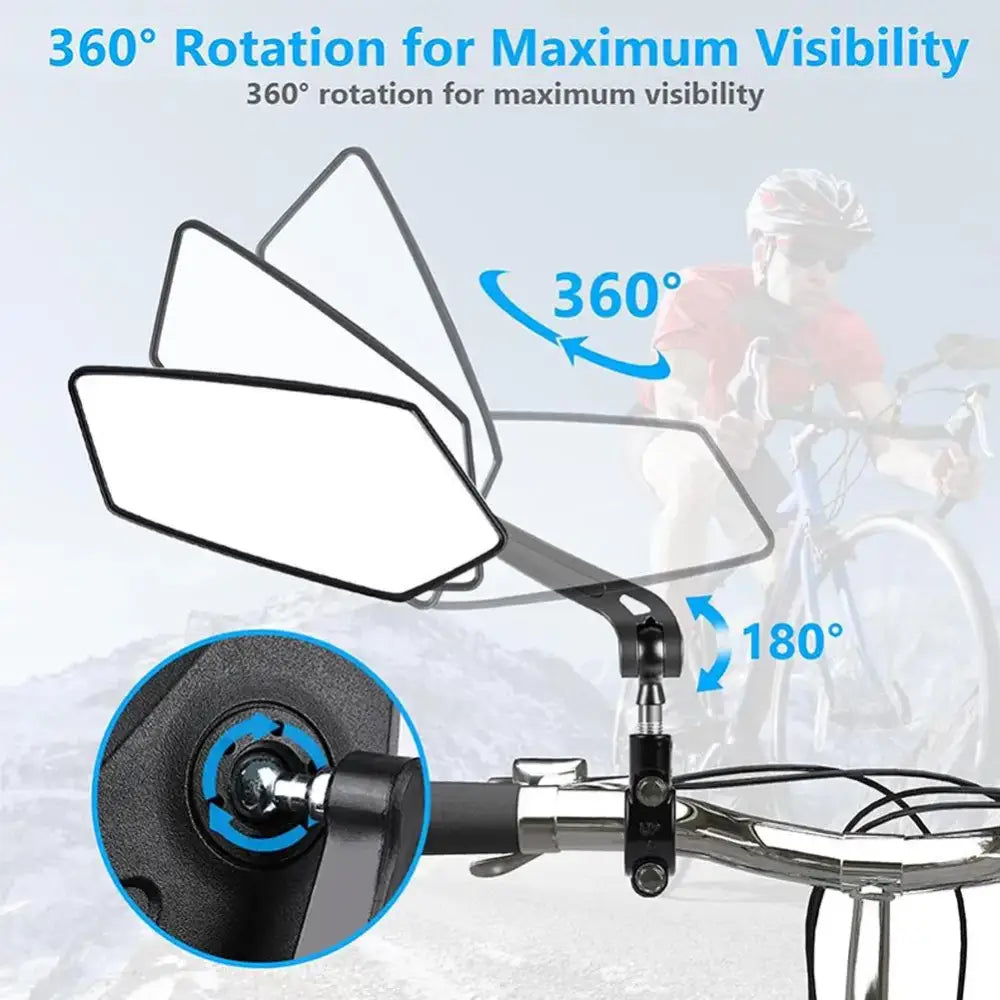 Rotatable Bicycle Handlebar Mirror