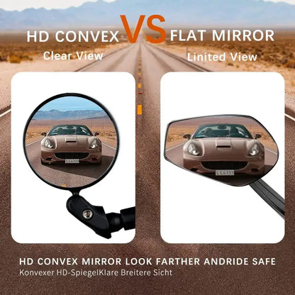 Rotating Bicycle Rearview Mirror (1pc & 2pcs)