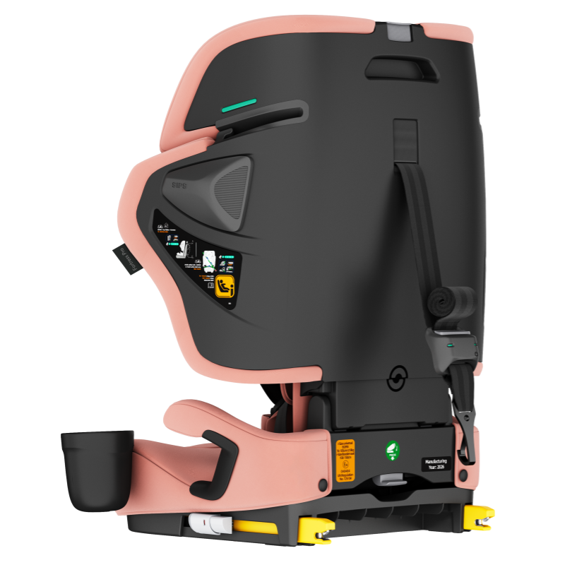 Baby Brightness Fortress Pro Portable Travel Booster Car Seat Pink - image 8
